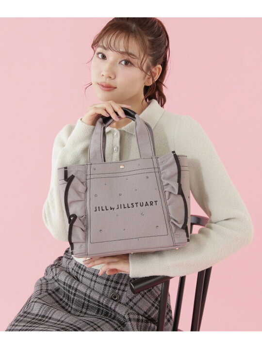 楽天市場】WEB限定:ビジューフリルトート JILL by JILL STUART ジル  