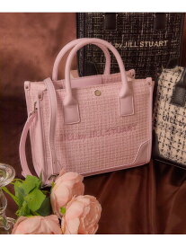 ツイードショルダートート JILL by JILL STUART ジル バイ ジル スチュアート バッグ その他のバッグ ブルー ブラック ホワイト ピンク レッド【先行予約】*【送料無料】[Rakuten Fashion]
