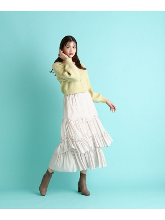 楽天市場】【SALE／40%OFF】ティアードロングスカート JILL by JILL 