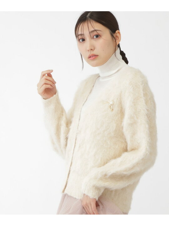 楽天市場】【SALE／55%OFF】ブローチ付きエアリーニット JILL by JILL  