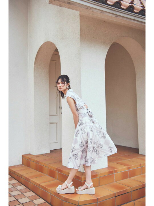 楽天市場】【SALE／30%OFF】フローラルハンカチーフワンピース JILL by  