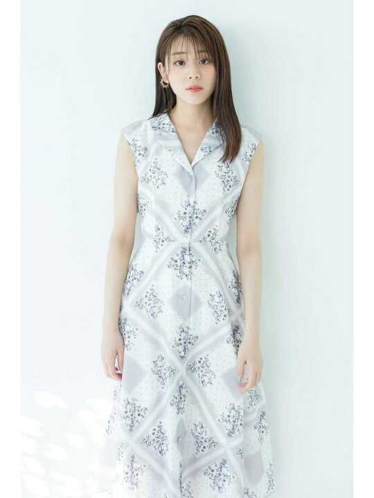 楽天市場】【SALE／30%OFF】フローラルハンカチーフワンピース JILL by  
