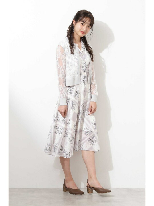 楽天市場】【SALE／30%OFF】フローラルハンカチーフワンピース JILL by  