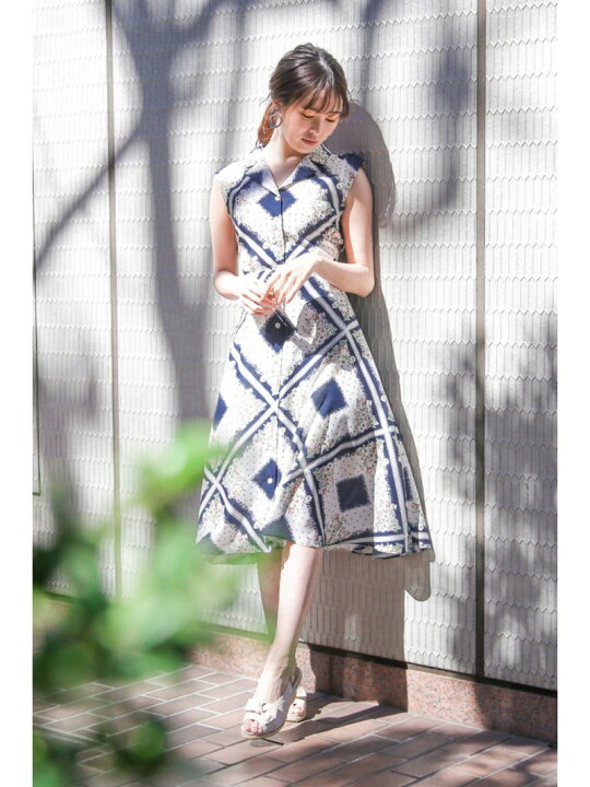 楽天市場】【SALE／30%OFF】フローラルハンカチーフワンピース JILL by  