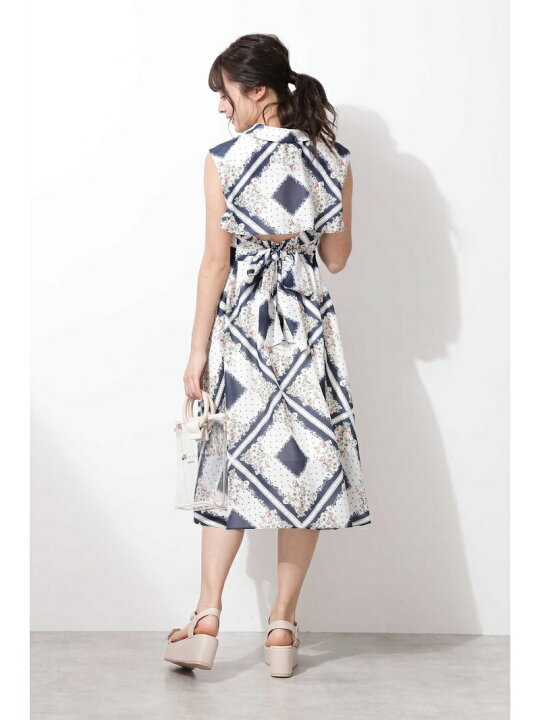 楽天市場】【SALE／30%OFF】フローラルハンカチーフワンピース JILL by  