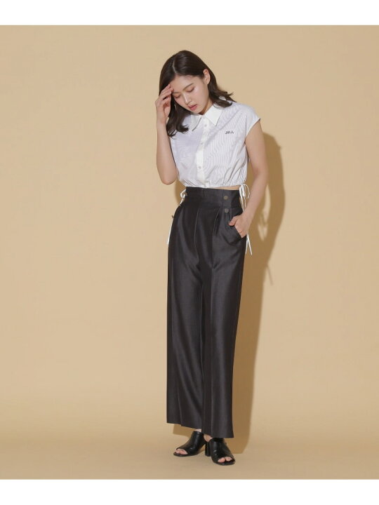 楽天市場】ウエストリボンノースリーブシャツ JILL by JILL STUART 