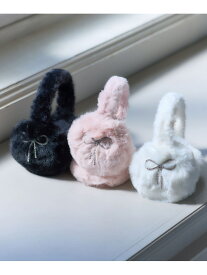 ビジューリボンフェイクファーイヤーマフ JILL by JILL STUART ジル バイ ジル スチュアート 帽子 その他の帽子 ピンク ブラック ホワイト【送料無料】[Rakuten Fashion]