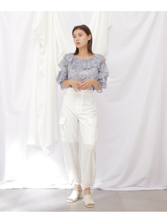 楽天市場】【SALE／50%OFF】◇ジェムフラワープリントブラウス JILL by 