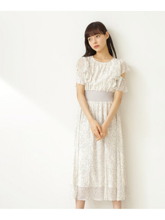 楽天市場】【SALE／70%OFF】フラワーマーブルワンピース JILL by JILL 