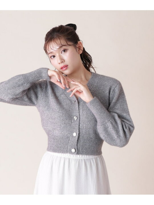楽天市場】【SALE／30%OFF】スパンコールラメカーディガン JILL by 