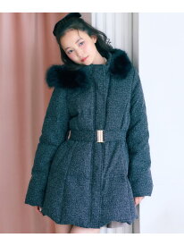 ウエストマークダウン JILL by JILL STUART ジル バイ ジル スチュアート ジャケット・アウター その他のジャケット・アウター グレー ブラック【先行予約】*【送料無料】[Rakuten Fashion]