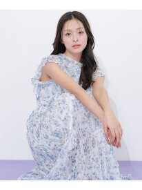 【SALE／28%OFF】ぼかしフラワープリントワンピース JILL by JILL STUART ジル バイ ジル スチュアート ワンピース・ドレス ワンピース レッド ピンク ブルー【RBA_E】【送料無料】[Rakuten Fashion]