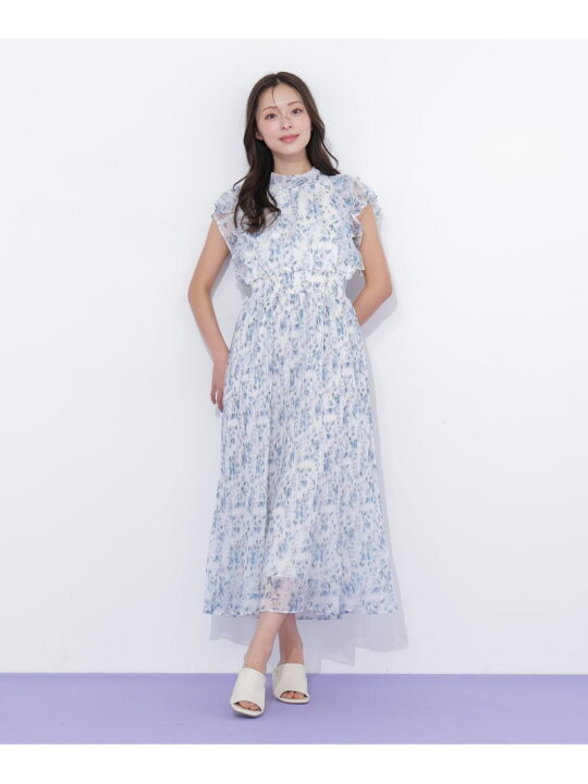 楽天市場】【SALE／20%OFF】ぼかしフラワープリントワンピース JILL by 