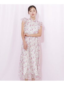 【SALE／28%OFF】ぼかしフラワープリントワンピース JILL by JILL STUART ジル バイ ジル スチュアート ワンピース・ドレス ワンピース レッド ピンク ブルー【RBA_E】【送料無料】[Rakuten Fashion]