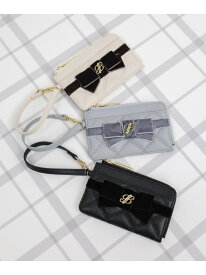 ベロアリボンフラグメントケース JILL by JILL STUART ジル バイ ジル スチュアート 財布・ポーチ・ケース 財布 ブルー ブラック ベージュ【送料無料】[Rakuten Fashion]