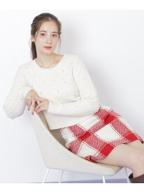 【SALE／55%OFF】ロービングチェックミニスカート JILL by JILL STUART ジル バイ ジル スチュアート スカート その他のスカート レッド ブラック グレー【RBA_E】【送料無料】[Rakuten Fashion]
