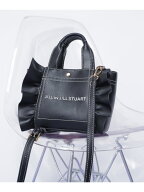 ＜フリルトートミニ＞フェイクレザー JILL by JILL STUART ジル バイ ジル スチュアート バッグ その他の…