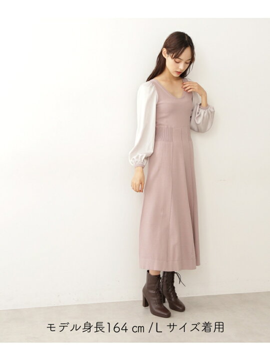 ステッチカラーニットワンピース JILL by JILL STUART ジル バイ ジルスチュアート 公式 通販 ミックスドットトウキョウ