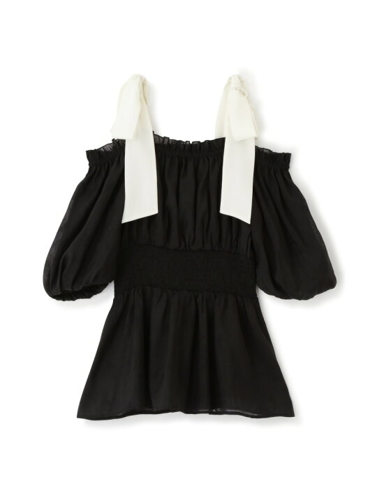 楽天市場】【SALE／40%OFF】リボンオフショルブラウス JILL by JILL 