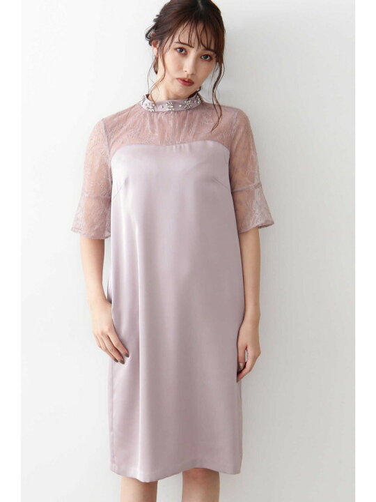 楽天市場】【SALE／30%OFF】サテンビジュードレス JILL by JILL STUART 