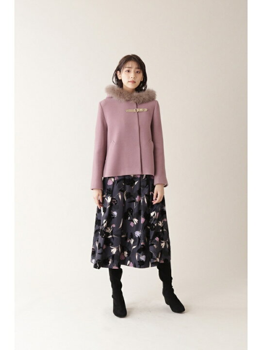 楽天市場】フロッシーモッサショートダッフルコート JILL by JILL  