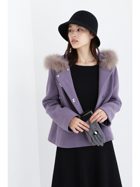 楽天市場】フロッシーモッサショートダッフルコート JILL by JILL  