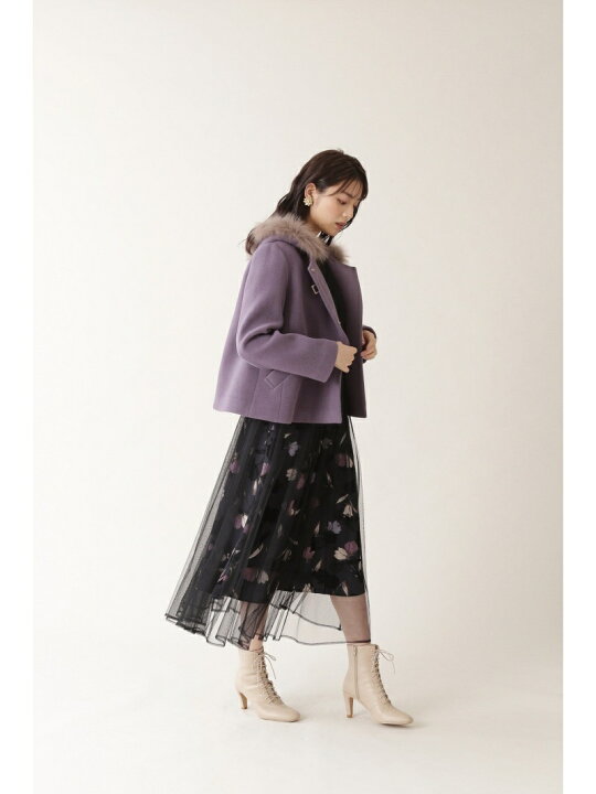 楽天市場】フロッシーモッサショートダッフルコート JILL by JILL  