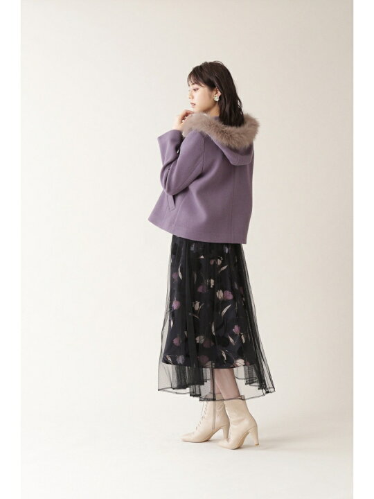 楽天市場】フロッシーモッサショートダッフルコート JILL by JILL 