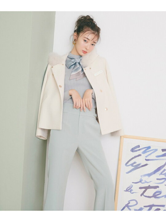 楽天市場】フロッシーモッサショートダッフルコート JILL by JILL  