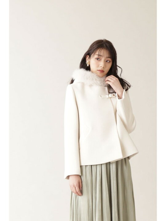 楽天市場】フロッシーモッサショートダッフルコート JILL by JILL  