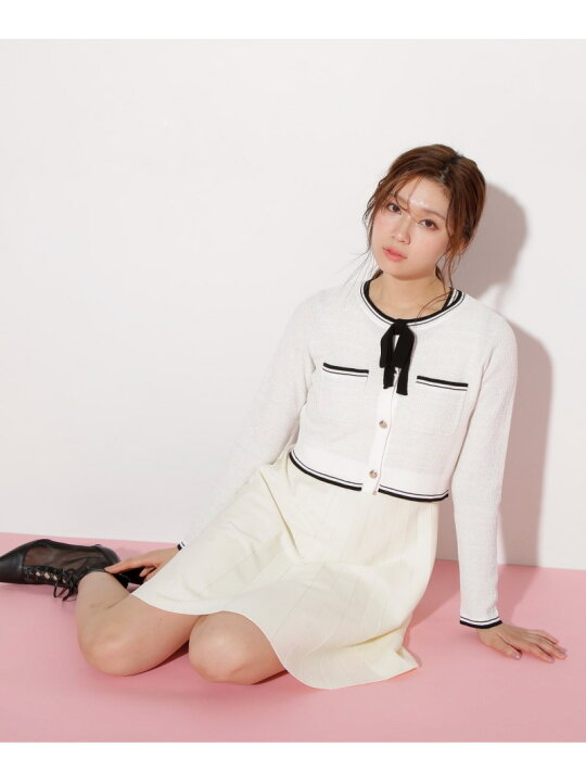 楽天市場】ツイードミニセットアップワンピース JILL by JILL STUART  