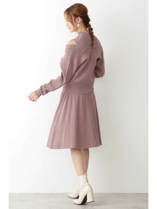 楽天市場】【SALE／30%OFF】ニットカーデ+ワンピセット JILL by JILL 