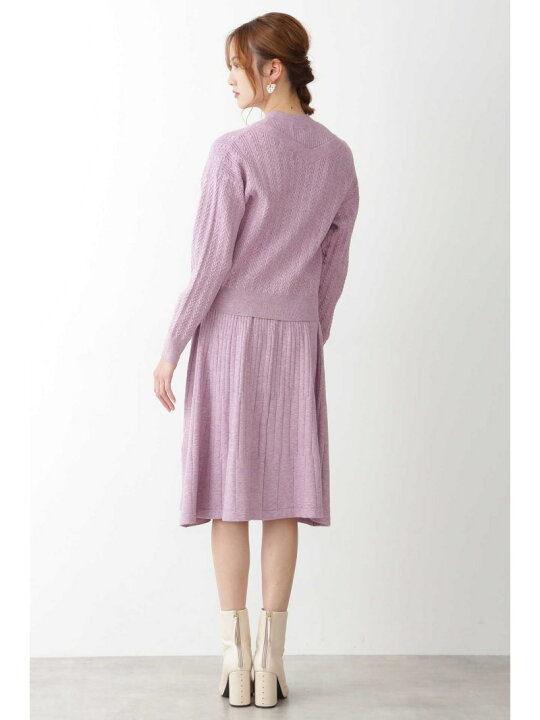 楽天市場】【SALE／30%OFF】ニットカーデ+ワンピセット JILL by JILL 
