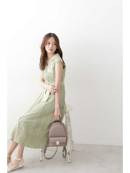 楽天市場】【SALE／60%OFF】カットアウトコットンレースワンピース 