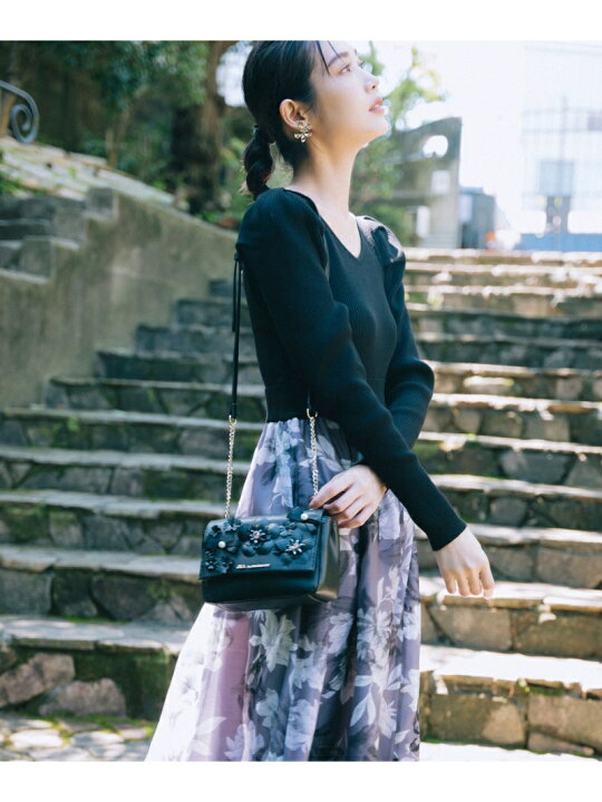 楽天市場】【SALE／50%OFF】フロッキーフラワーワンピース JILL by 