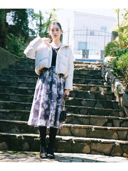 楽天市場】【SALE／50%OFF】フロッキーフラワーワンピース JILL by 