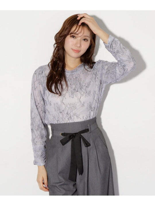 楽天市場】【SALE／57%OFF】ストレッチチュールレーストップス JILL by 