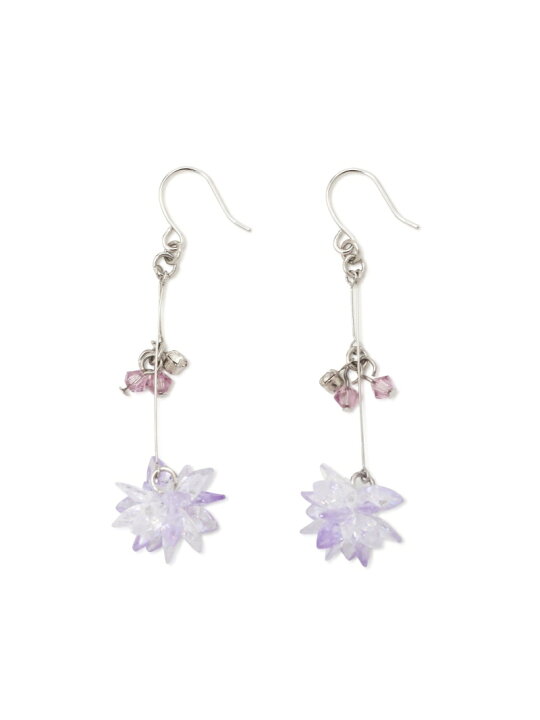 楽天市場 Sale 50 Off フレークフラワーピアス Jill By Jillstuart ジル バイ ジルスチュアート アクセサリー アクセサリーその他 パープル Rba E Rakuten Fashion Jill By Jillstuart