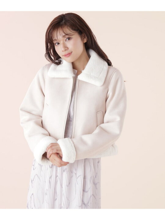 楽天市場】【SALE／20%OFF】◇フェイクムートンジャケット JILL by 