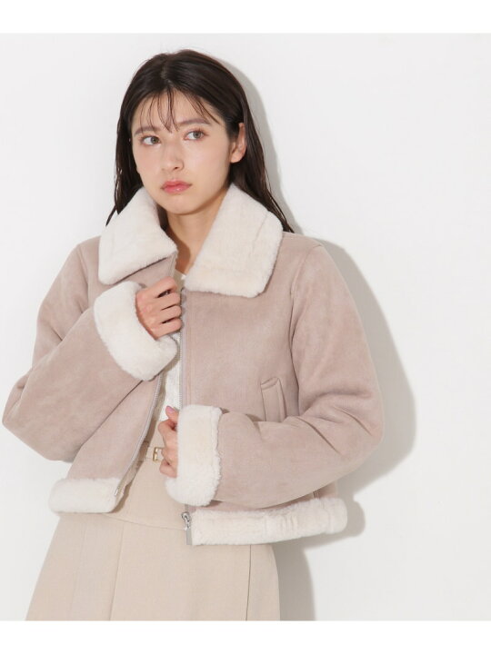 楽天市場】【SALE／20%OFF】◇フェイクムートンジャケット JILL by  