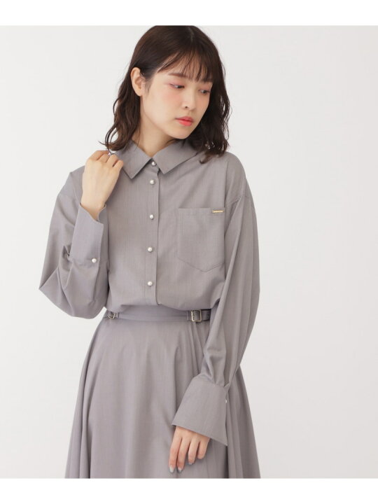 楽天市場】【SALE／30%OFF】◇エアリーボリュームスリットシャツ JILL 