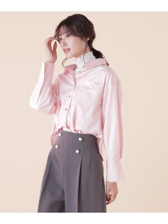 楽天市場】【SALE／30%OFF】◇エアリーボリュームスリットシャツ JILL 