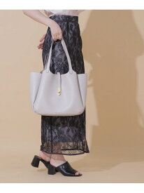 Roundish トートバッグ JILL by JILL STUART ジル バイ ジル スチュアート バッグ その他のバッグ グレー ブラック ホワイト【先行予約】*【送料無料】[Rakuten Fashion]