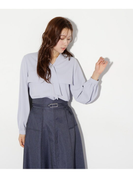 楽天市場】ボウタイデザインケープブラウス JILL by JILL STUART ジル 
