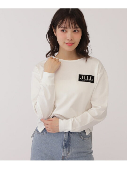 楽天市場】【SALE／30%OFF】◇ブラッシュロゴオーバーサイズロンT JILL 