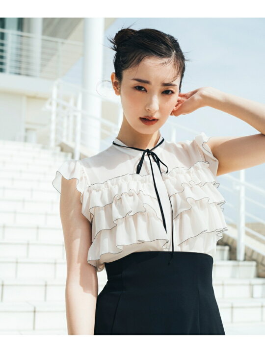 楽天市場】ピコフリルブラウス JILL by JILL STUART ジル バイ ジル 