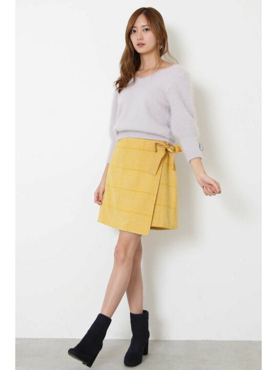 楽天市場】【SALE／50%OFF】ラップ プレイド スカート JILL by JILL  