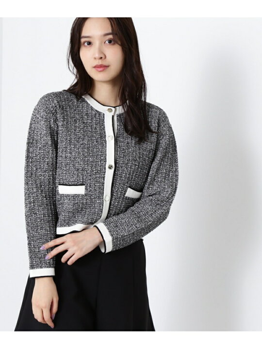 楽天市場】【SALE／64%OFF】ツイードニットカーディガン JILL by JILL  