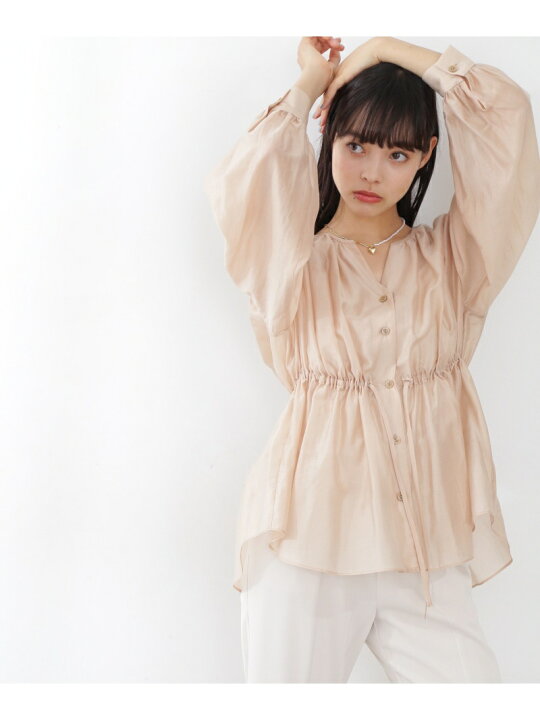楽天市場】【SALE／50%OFF】バックシャンシアーシャツ JILL by JILL 