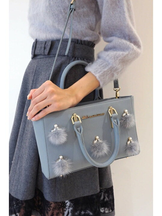 楽天市場】【SALE／50%OFF】ファービジューミニショルダーバッグ JILL 